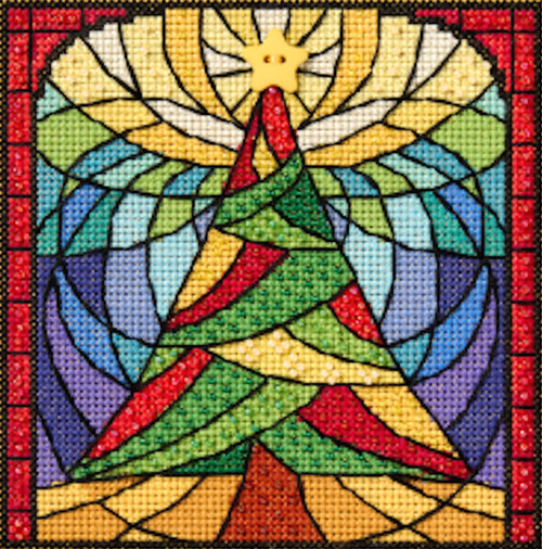 Mill Hill 2025 Winter Series - Stained Glass Tree