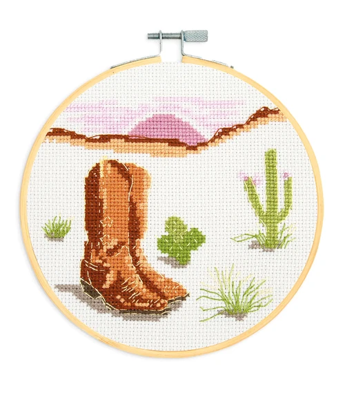 DMC - "Stitch Kit" Collection - Boots w/Hoop