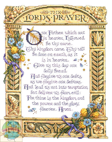 Design Works - Lord's Prayer - CrossStitchWorld