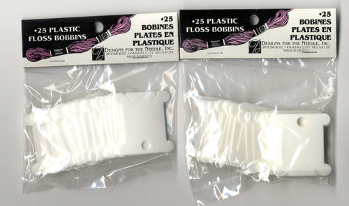 Janlynn - 50 Plastic Floss Bobbins