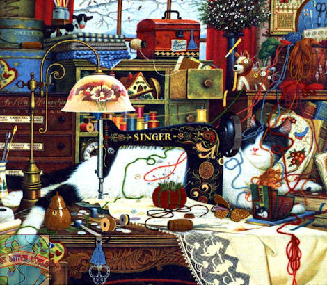 Gold Collection - Maggie the Messmaker - CrossStitchWorld