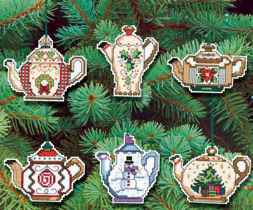 Cross Stitch - Christmas In the Kitchen: Tea Ornament Kit