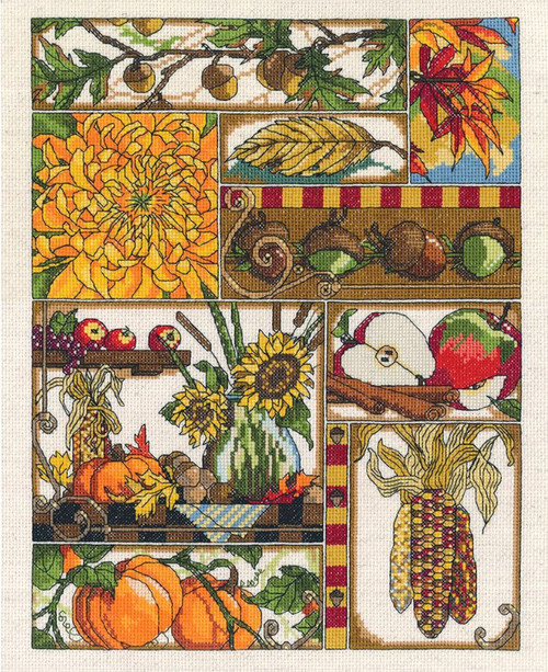 Janlynn - Autumn Montage - CrossStitchWorld