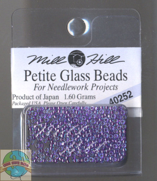 Mill Hill Petite Glass Beads 1.60g Iris #40252 - CrossStitchWorld