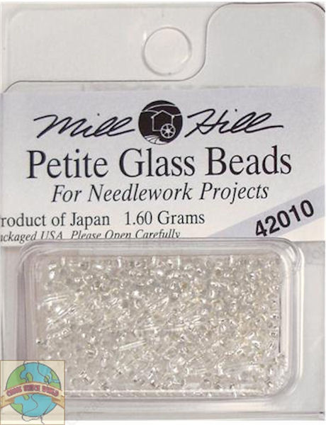 Mill Hill Petite Glass Beads 1.60g Ice #42010 - CrossStitchWorld