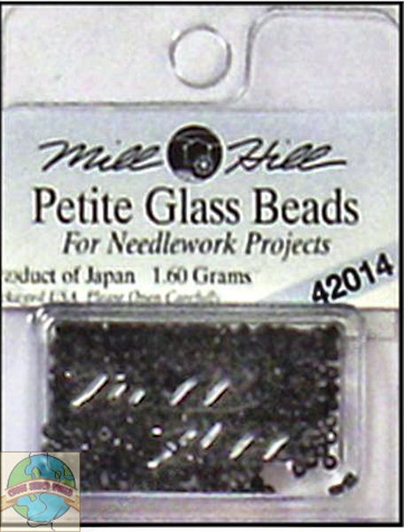 Mill Hill Petite Glass Beads 1.60g Black #42014 - CrossStitchWorld