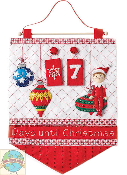 Elf On The Shelf Scout Elf Advent Calendar Crossstitchworld