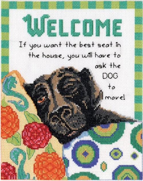Design Works Best Seat Welcome CrossStitchWorld