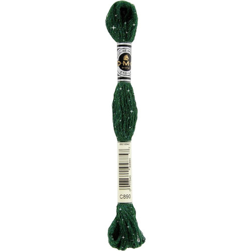 DMC Etoile Floss #C890 - Ultra Dark Pistachio Green - CrossStitchWorld