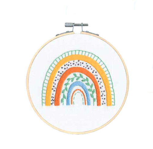 Mini Rainbow Cross Stitch Kit – Brooklyn Craft Company