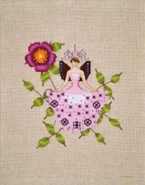 Nora Corbett Rose Couture - Malmedy Rose - CrossStitchWorld