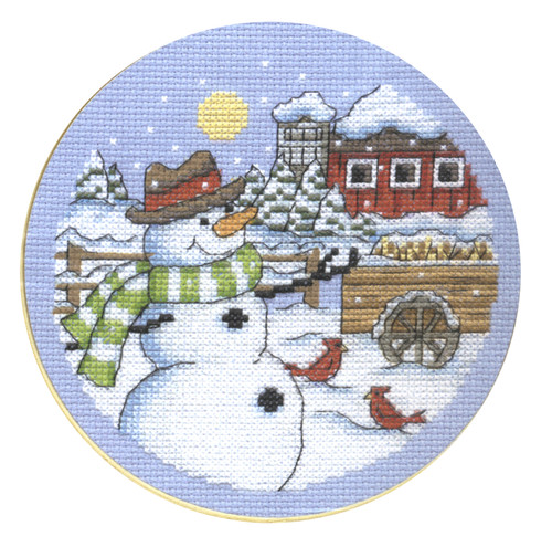 Design Works - Lakeside w/6 Hoop - CrossStitchWorld