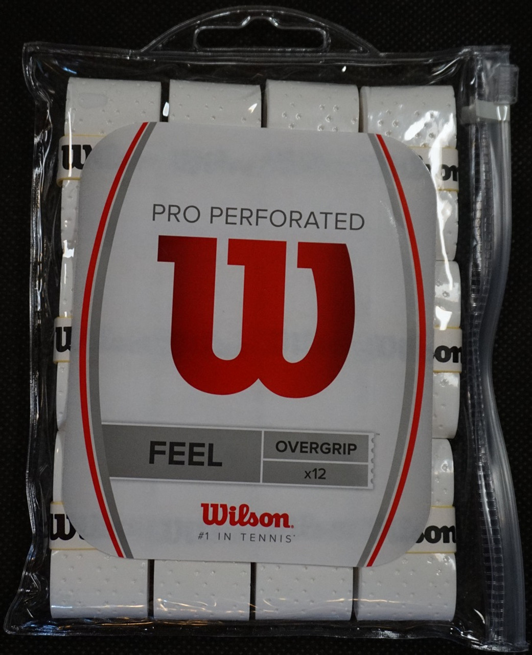 Pro Overgrip 12 Pack - White by Wilson: Find Wilson Tennis Grips