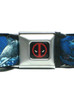 Buckle Down Marvel Deadpool Shark Seatbelt Belt Buckle View 3