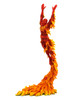 The Human Torch Attakus Mini Statue Artist Proof View 7