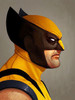 Mondo Wolverine Blue Yellow Mike Mitchel Portrait Main