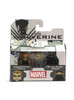 Marvel Minimates Undercover Viper & Black Clan Ninja 2-Pack Wolverine Movie Series View 1