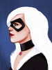 Mondo Black Cat Mike Mitchell Portrait Giclee Proof