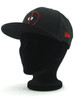 New Era Deadpool Logo Black 9fifty Snapback Hat View 6