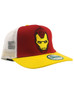 New Era Iron Man Mask 9forty Adjustable Trucker Hat View 1