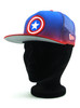 New Era Captain America Color-Fade 9fifty A-Frame Mesh Snapback View 5