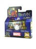 Marvel Minimates Phoenix Five Colossus & Phoenix Five Emma Frost TRU Series 16 Left Side View