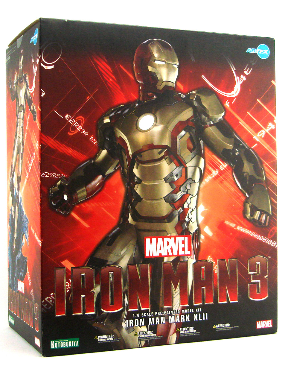 Kotobukiya Iron Man 3 Movie Mark Xlii Artfx Statue