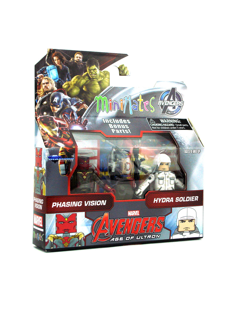 Marvel Minimates Series 63 Avengers Age Of Ultron Hydra Soldier Phasing Vision