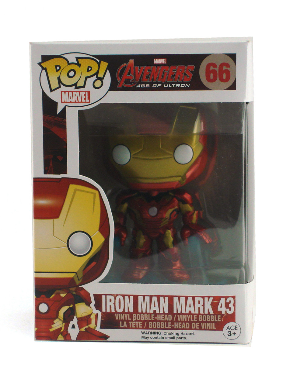 Funko Pop Iron Man Mark 43 Vinyl Figure 68 Avengers Age Of Ultron Series Boondock Collectibles