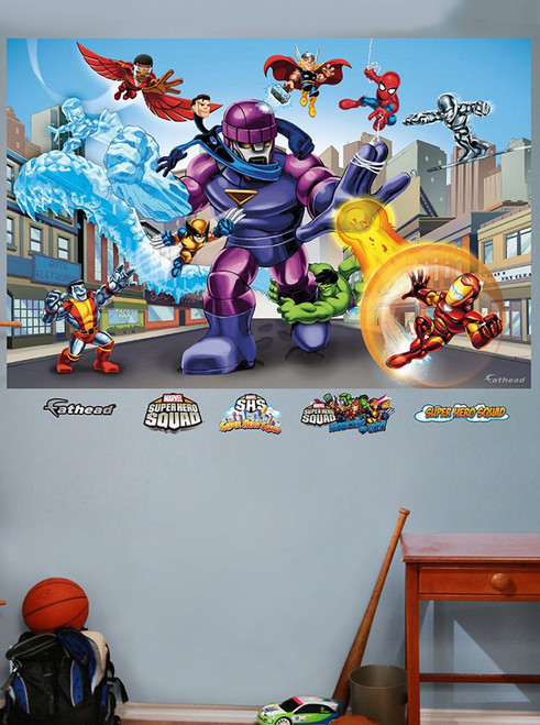Super Hero Squad Sentinel Fathead Wall Graphic View 1