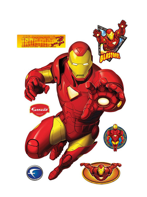 Fathead Iron Man Classic Graphic Wall Decor View 1