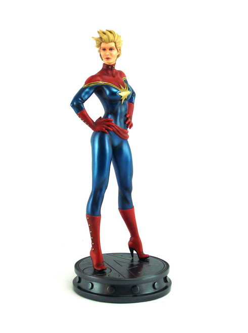 Bowen Designs Captain Marvel Painted Statue Carol Danvers Version View 1