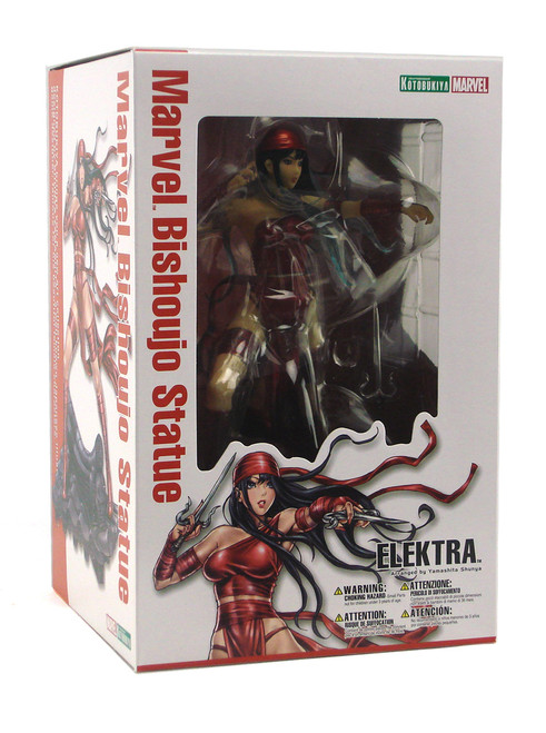 Kotobukiya Elektra Marvel Bishoujo Statue View 1