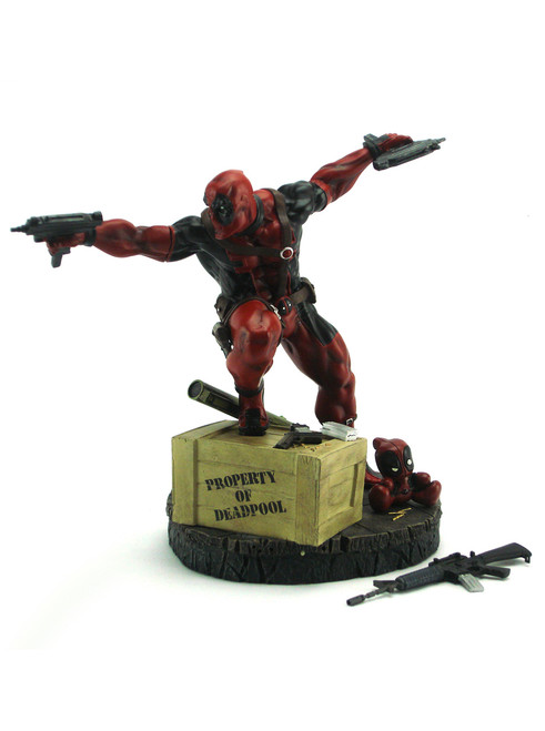 Kotobukiya Deadpool Fine Art Statue View 1