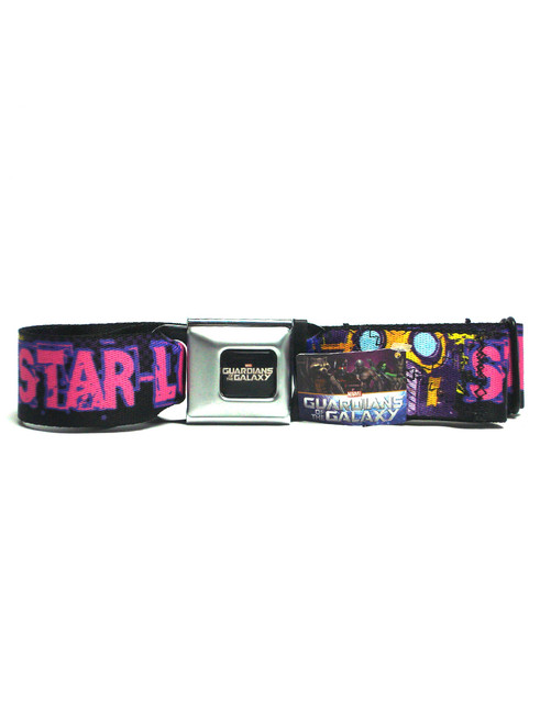 Buckle Down Marvel Star-Lord Seatbelt Belt Buckle View 1