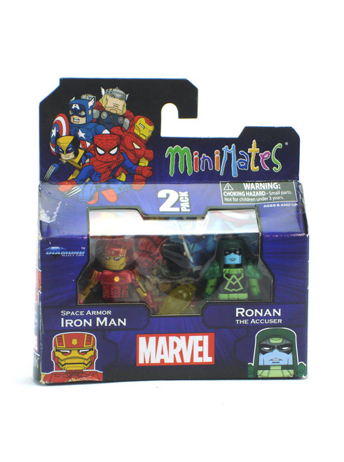 Marvel Minimates Space Armor Iron Man & Ronan the Accuser Toys R Us View 1