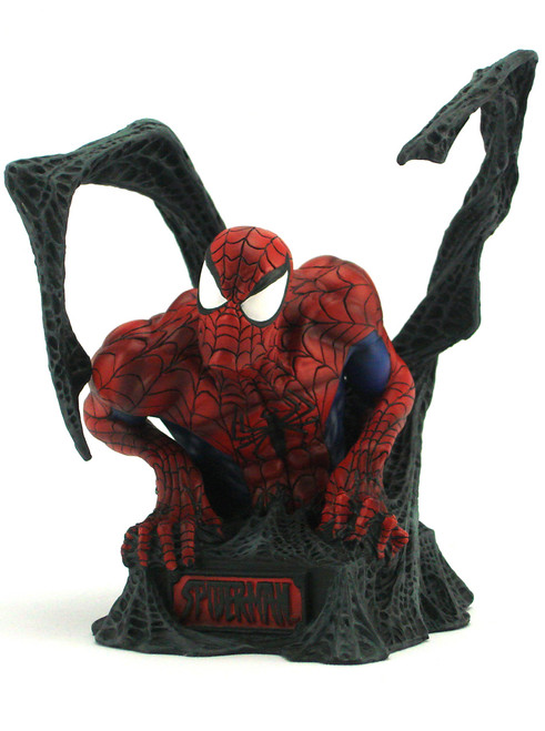 Marvel Universe Spider-Man Resin Bust View 1