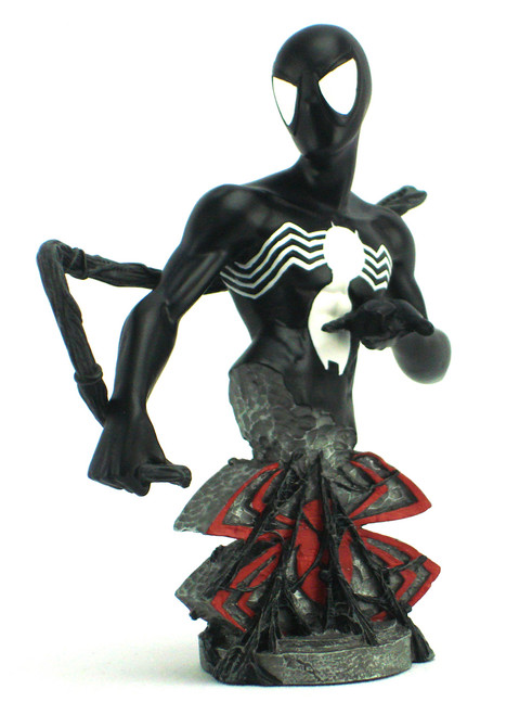 Diamond Select Symbiote Spider-Man Resin Bust View 1