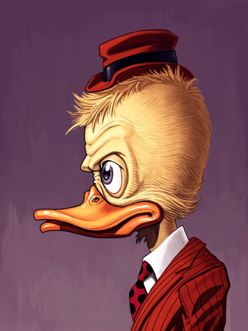 Mike Mitchell Mondo Portrait Howard The Duck Main