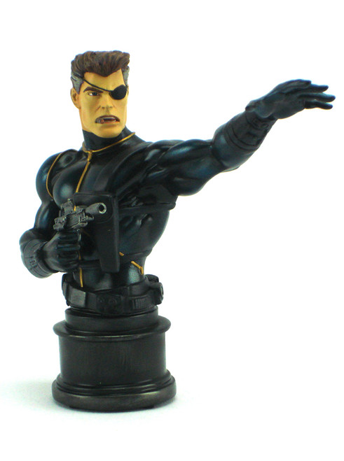 Bowen Designs Nick Fury Agent of SHIELD Mini Bust Stealth Edition View 1