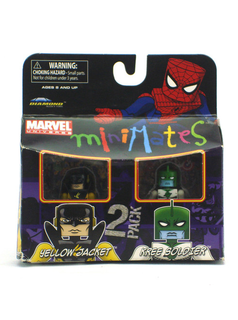 Marvel Minimates Yellow Jacket & Kree Soldier Minimates Wave 32 View 1