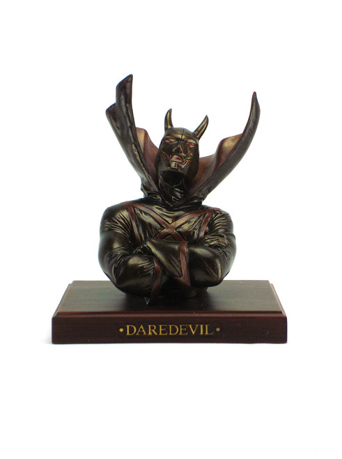 Earth X Daredevil Dynamic Forces Bronze Edition Resin Bust View 1