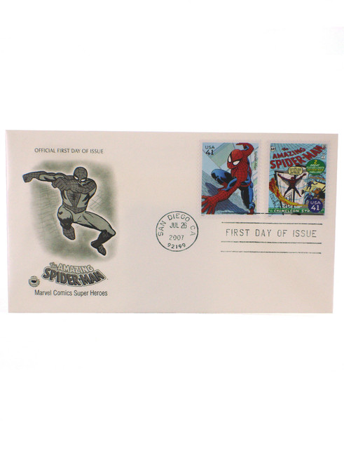 USPS 2007 The Amazing Spider-Man First Day of Issue Stamp View 1