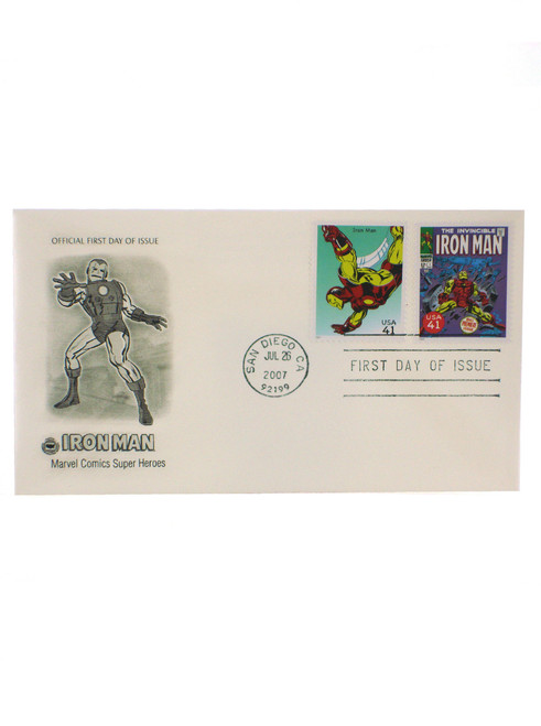 USPS 2007 Iron Man First Day of Issue Stamp View 1
