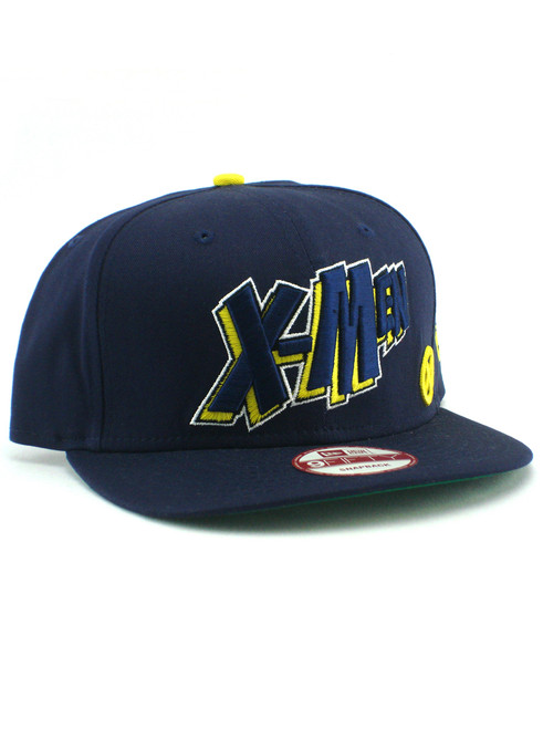 New Era X-Men Comic Text 9fifty Snapback Hat View 1