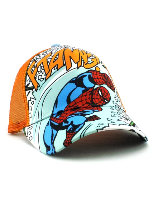 New Era Spider-Man Action Trucker Hat View 1