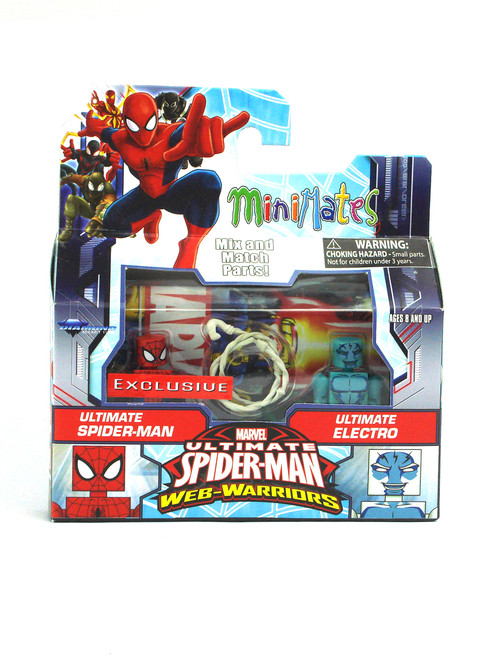 Marvel Minimates Ultimate Spider-Man & Electro Walgreens 2-Pack Exclusive Series