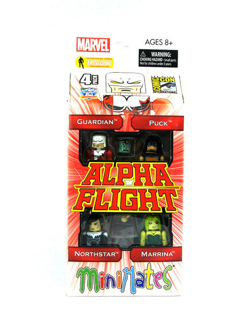Marvel Minimates Alpha Flight Box Set Front View