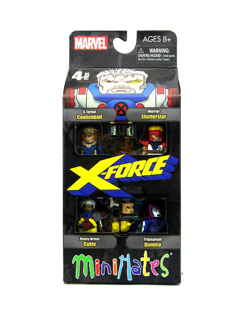 Marvel Minimates X-Force Box Set Front View