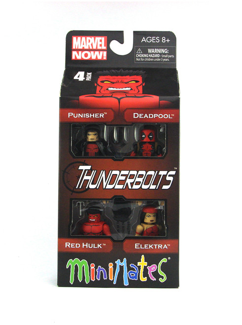 Marvel Minimates Thunderbolts Box Set Front View
